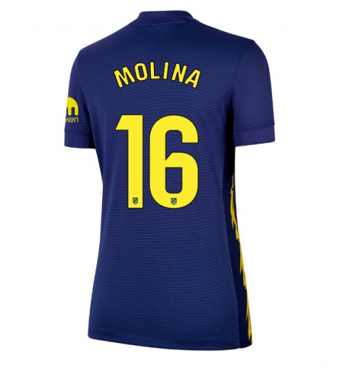 Atletico Madrid Nahuel Molina #16 Bortedrakt Dame 2025-26 Korte ermer Atletico Madrid Nahuel Molina #16 Bortedrakt Dame 2025-26 Korte ermer